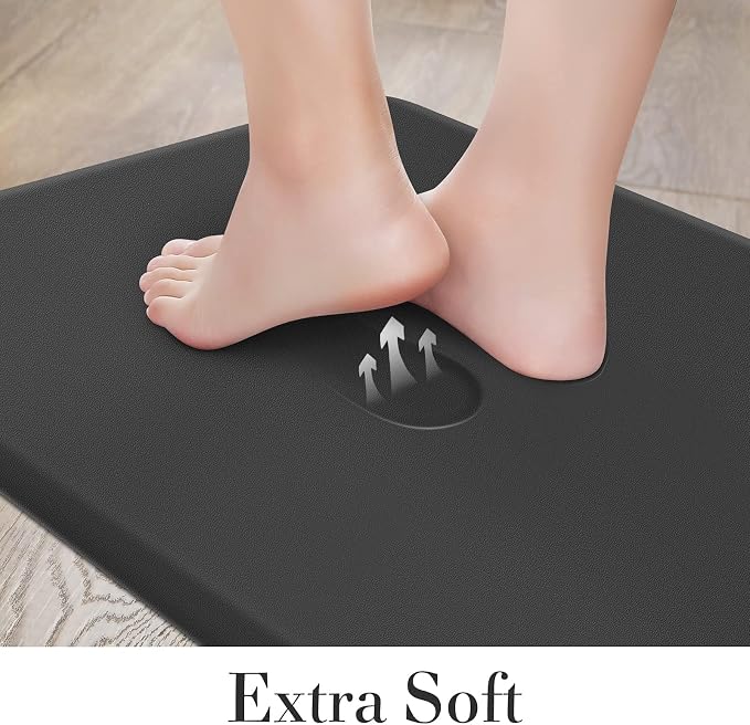 HappyTrends 2 PCS Kitchen Mat Cushioned Anti-Fatigue Floor Mat, Heavy Duty - Image 3