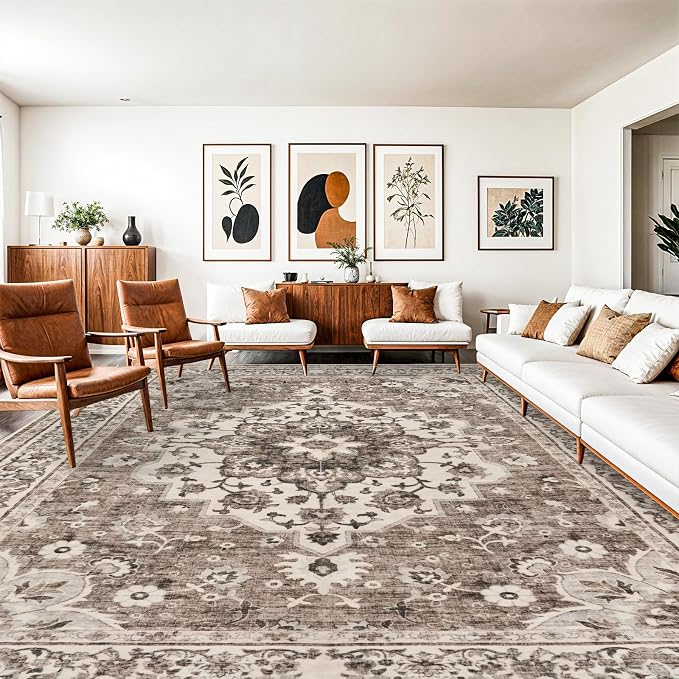 TOPRUUG Washable Oriental Area Rug by TOPRUUG