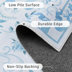 DCX floralbow-bluek Area Rugs3x5 - Image 6