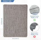 Chair Mat for Hardwood & Tile Floor, Anti Slip, Floor Protector for Home Office - Image 2