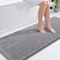 OLANLY Bathroom Runner Rugs 59x24, Extra Soft Absorbent Chenille Bath Rugs by OLANLY