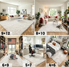 8x10 Area Rugs for Living Room Bedroom, Large Area Rug Shaggy Carpet Soft Plush - Image 7