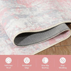 Rugflix 5x7 Area Rugs for Living Room, Washable Large Rug Stain-Resistant Low - Image 7