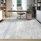 Washable Rugs 9x12 Area Rug for Living Room- Modern Abstract Rugs for Bedroom - Image 7