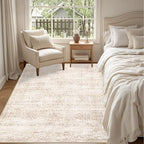 5x7 Area Rugs Living Room Rug: Washable Vintage Boho Rug No Slip Stain - Image 4