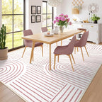 Lahome Abstract 6x9 Area Rugs, Soft Washable Rugs - Image 5