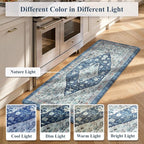 Collive Kitchen Mats for Floor, Boho Non Slip Kitchen Cushion Rug Kitchen Floor - Image 7