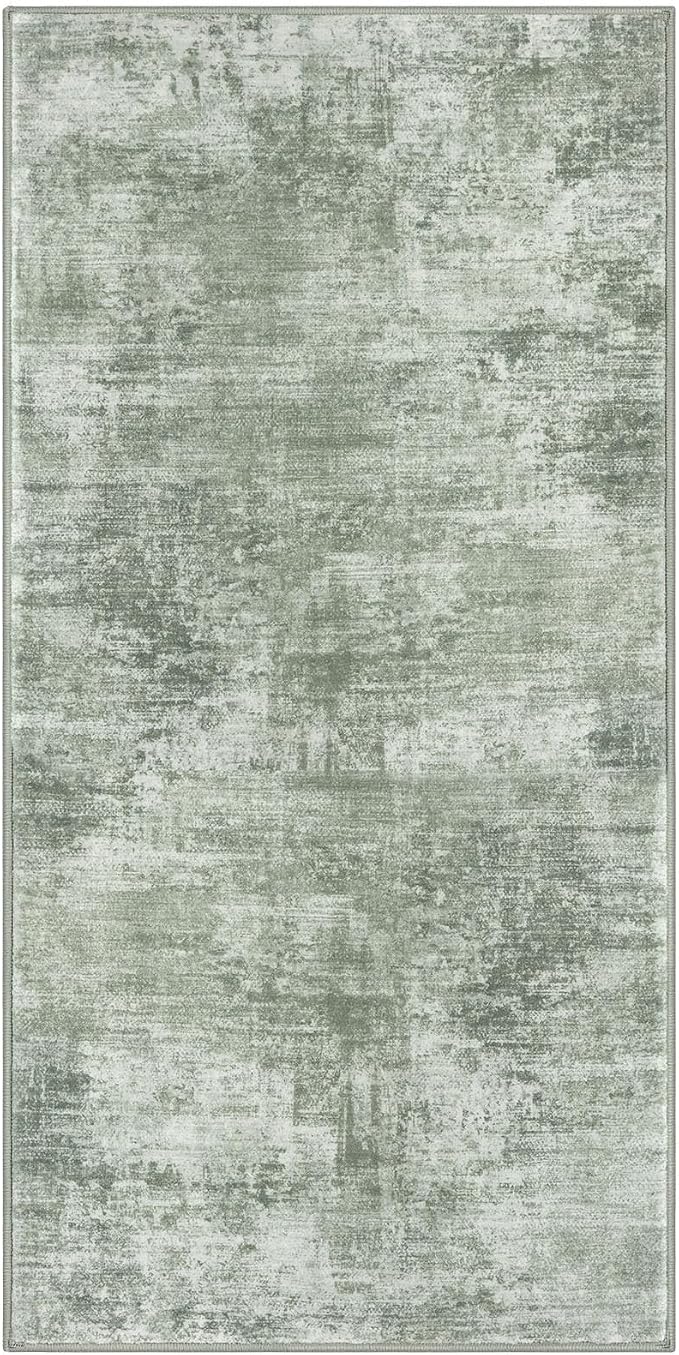 IOHOUZE Abstract Runner Rug 3x6 Ft Washable Runners - Image 9
