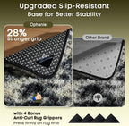 Ophanie Black Gold and Grey Area Rugs - Image 4