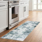 IOHOUZE Abstract Runner Rug 2x6 Ft Washable Runners - Image 2