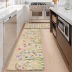 KIMODE Anti Fatigue Kitchen Mats, Farmhouse Kitchen Rugs Sets of 2, Non Slip - Image 9