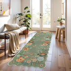 Lahome Floral Runners for Hallways, 2X6 Kitchen Runner Rug Ultra-Thin Soft - Image 3