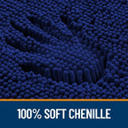OLANLY Bathroom Rugs 34x21, Extra Soft Absorbent Chenille Bath Rugs, Rubber - Image 3