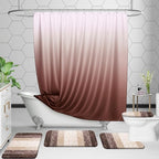 OLANLY Luxury Toilet Rugs U-Shaped 24x20, Extra Soft and Absorbent Microfiber - Image 2