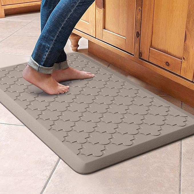 WISELIFE Kitchen Mat Cushioned Anti Fatigue Floor Mat, Thick Non Slip Water by WiseLife