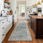 Washable Kitchen Rug Runners for Hallways: 2'x10' Bedroom Rug by palohom