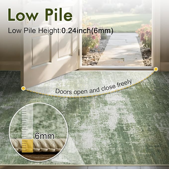 9x12 Ft Extra Large Washable Area Rugs - Image 8