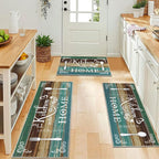 Vaukki Boho Kitchen Rug Sets 3 Pieces, Washable Kitchen Mats - Image 6