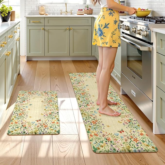 KIMODE Anti Fatigue Kitchen Mats by StayinComfortCookwithJoy