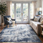 4x6 Ft Area Rugs for Living Room, Soft Non-Slip Washable Rugs Modern Abstract by Cuzwlovita