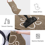 Smiry Dog Door Mat for Muddy Paws, Absorbent Dirt Trapper Non Slip Quick Dry - Image 6