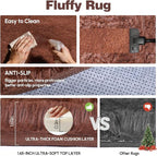 6x9 Rugs for Living Room, Rugs for Bedroom, Plush Fluffy Carpet, Non-Slip - Image 5