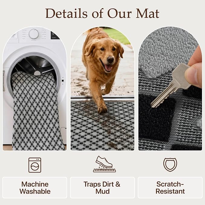 48"x60" Office Chair Mat for Hardwood Tile Floor, Under Desk Carpet Protector - Image 7