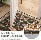 ROYHOME Mushroom Rug Black - Image 6