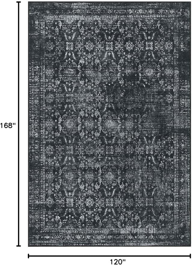 Rugxara 10x14 Area Rugs for Living Room Bedroom, Large Washable Rug, Non Slip & - Image 2