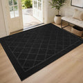 BEQHAUSE Dirt Trapper Door Mat 48" x 72", Doormat Non-Slip Entryway Rugs by BEQHAUSE