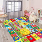 ABC Kids Play Rug, Non-Slip Classroom Carpet, 78.7" x 59" | Colorful ABC pattern - Image 8