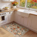 RELEANY Floral 2x3 Area Rugs Washable Print Boho Cute Carpet Non Slip Flower - Image 4