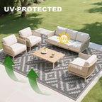 RURALITY Outdoor Rugs 9x12 Feet - Image 6