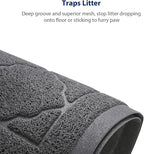 WePet Cat Litter Box Mat, Kitty Premium PVC Pad, Durable Trapping Rug, - Image 4