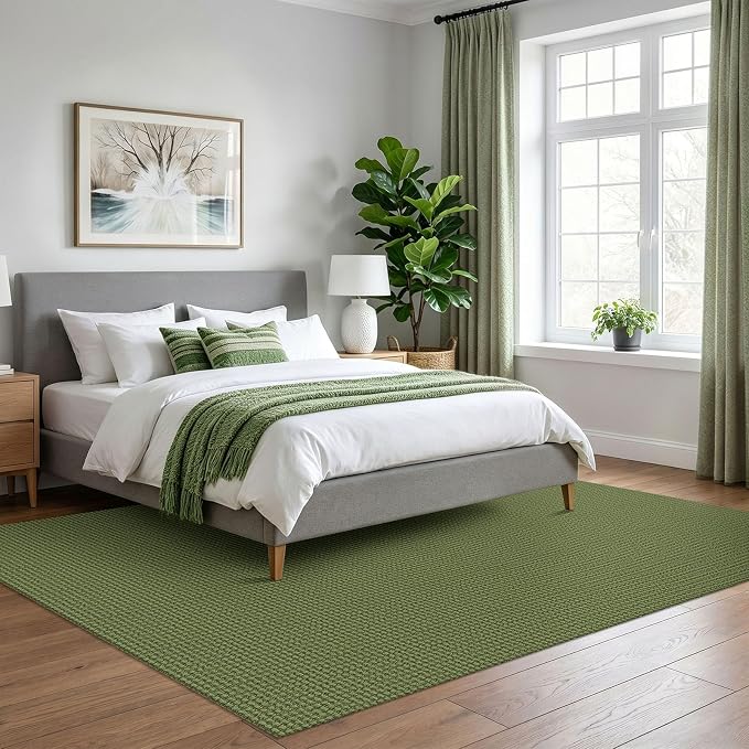 IOHOUZE Washable Area Rug 5x7 Non Slip Rubber Backed Rugs - Image 8