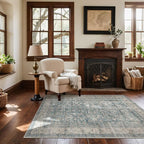 Machine Washable Entryway Throw Rug: Door Mat Indoor Entrance 3x5 Rug Boho - Image 4
