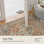 Lahome Oriental Washable Kitchen Runner Rug Non Slip, 2x8 Bathroom Runners - Image 6
