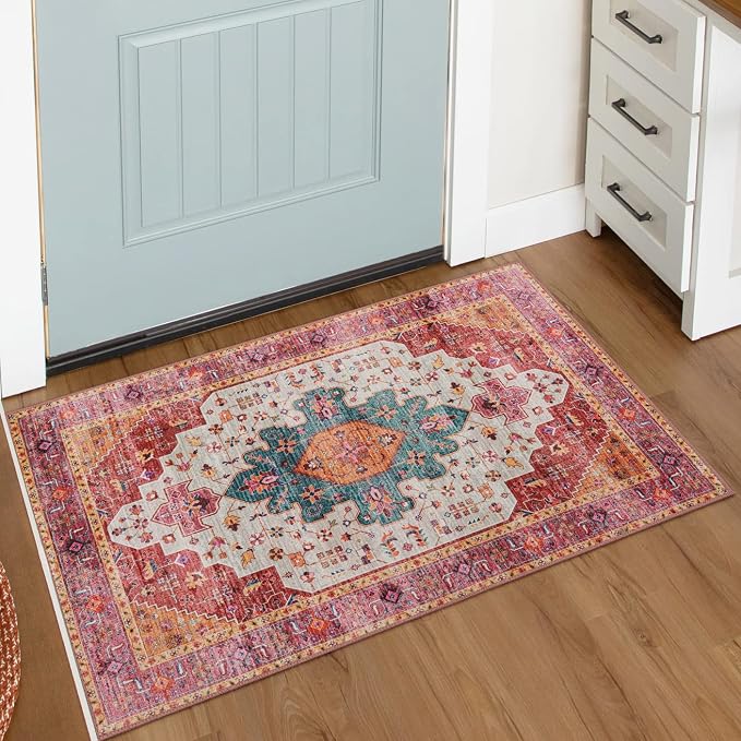 Moynesa Ultra-Thin Washable Runner Rug by Moynesa