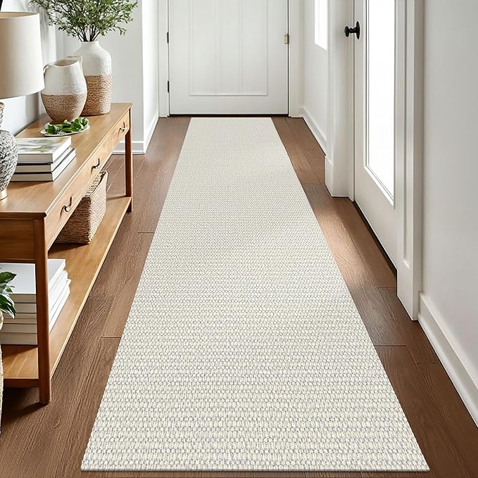 EARTHALL Woven Runner Rug 2x8 Ft Washable Runners by EARTHALL