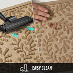 HIYARD Front Door Mat, Absorbent Dirt Trapping Welcome Door Mat Indoor Outdoor - Image 7