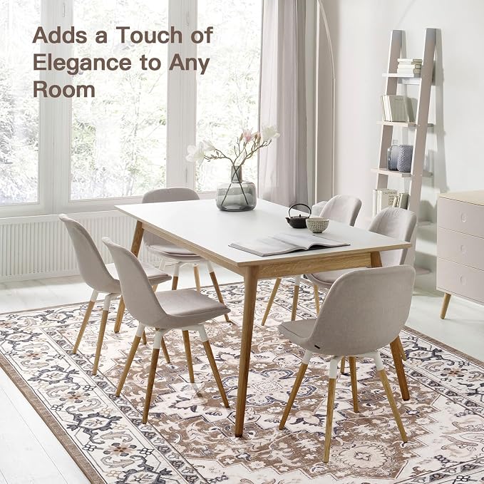Lofus 5x7 Area Rugs for Living Room, Washable Area Rug, Rugs for Bedroom - Image 3