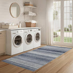 Nakagishi Area Rug Living Room Rugs: 3X8 Machine Washable Boho Large Neutral - Image 6