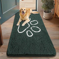 Smiry Dog Door Mat for Muddy Paws, Absorbent Dirt Trapper Non Slip Quick Dry by Smiry