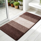 Kitinjoy Indoor Outdoor Door Mat, 45x27 Non-Slip Absorbent Dirt Trapper by Kitinjoy