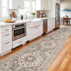 Washable Oriental Hallway Runner Rug - Image 3