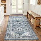 AMADA HOMEFURNISHING 2x5 Washable Runner Rug, Low-Profile Kitchen Rugs - Image 8