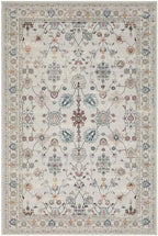 Rugxara 9x12 Rugs for Living Room & Bedroom, Floral Washable Rug, Boho Area Rug - Image 10
