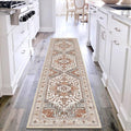 Yamaziot Washable Runner Rug, 2x8 Non-Slip Boho Vintage Hallway Rug Runner by Yamaziot