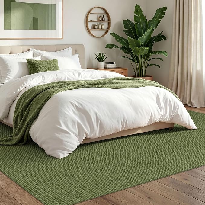 IOHOUZE Washable Area Rug 6x9 Non Slip Rubber Backed Rugs - Image 2