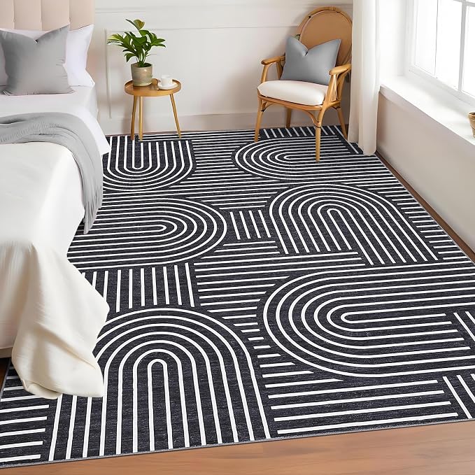 ROYHOME Washable Rug 4x6 Area Rugs - Image 3